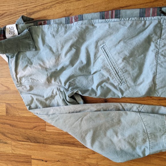 (NWT) BDG Washed cotton lined Work Jacket, Mint, Men's Small - Picture 6 of 8